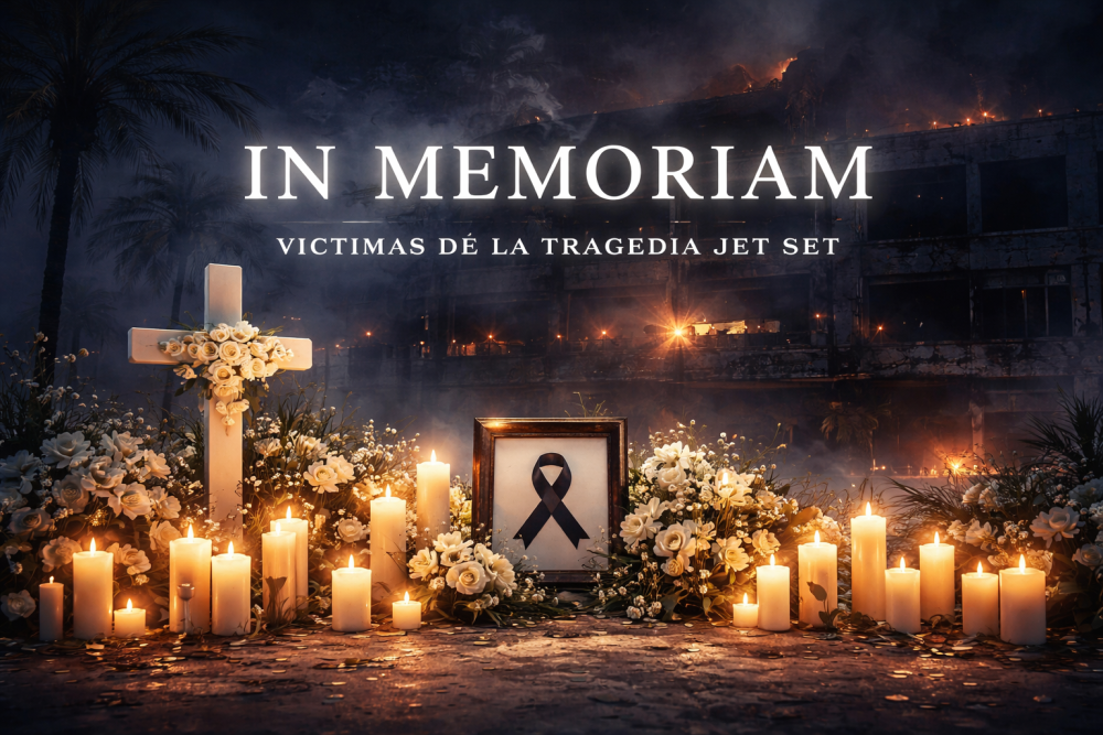 A UN AÑO DE LA TRAGEDIA EN JET SET, LA LLUVIA MARCA UN DÍA DE MEMORIA