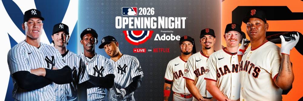 Yankees y Gigantes inauguran la MLB 2026 en histórico juego transmitido por Netflix